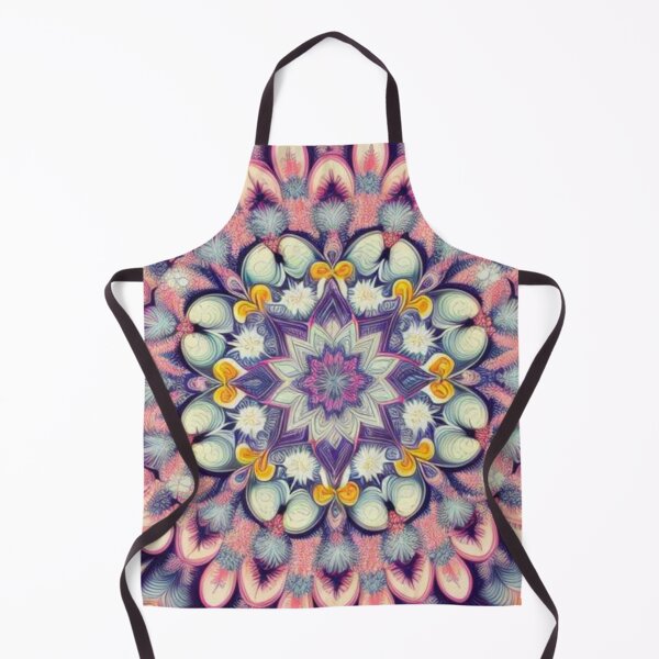 Item preview, pattern colorful mandala designed and sold by Only Good Vibes.