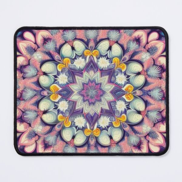 Item preview, pattern colorful mandala designed and sold by Only Good Vibes.