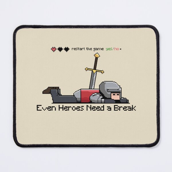Item preview, Even Heroes Need a Break designed and sold by FlashCraft Design.