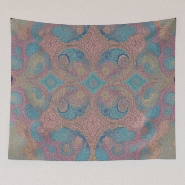 Item preview, pattern colorful mandala designed and sold by Only Good Vibes.