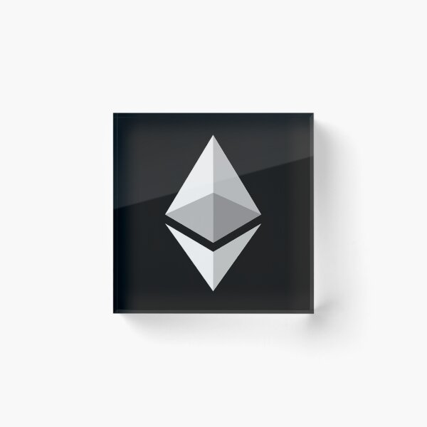 Artikelvorschau, Ethereum-Krypto - Ethereum ETH-Kryptowährung entworfen und verkauft von Paint-n-Patts.