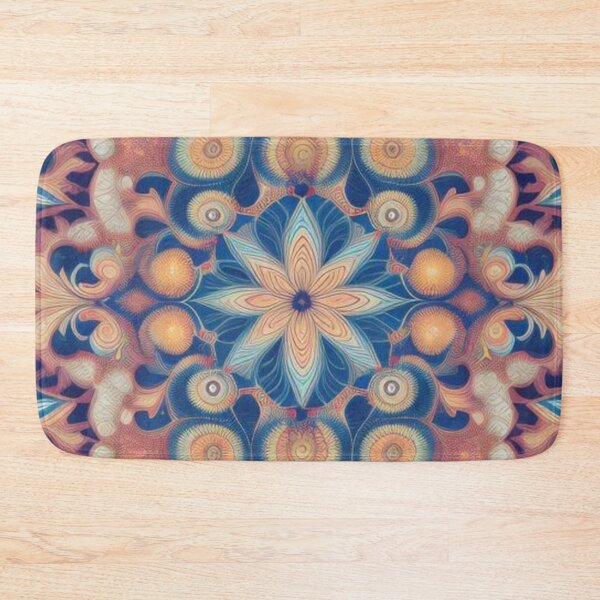 Item preview, pattern colorful mandala designed and sold by Only Good Vibes.