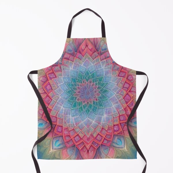 Item preview, pattern colorful mandala designed and sold by Only Good Vibes.