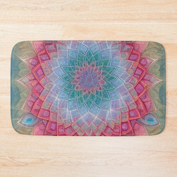 Item preview, pattern colorful mandala designed and sold by Only Good Vibes.