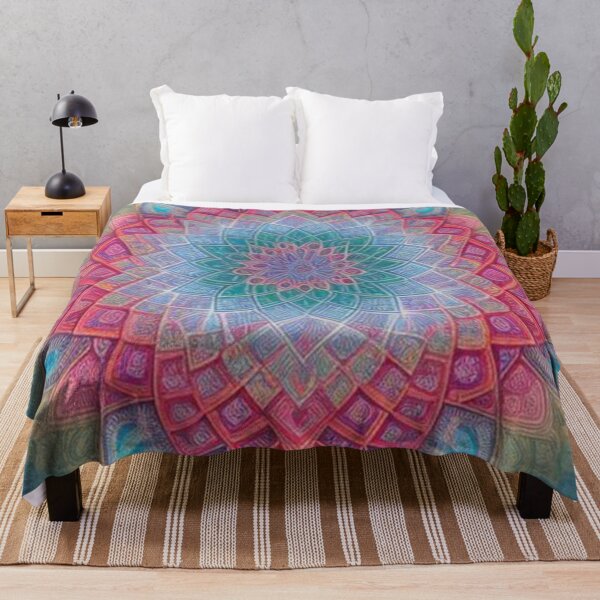 Item preview, pattern colorful mandala designed and sold by Only Good Vibes.