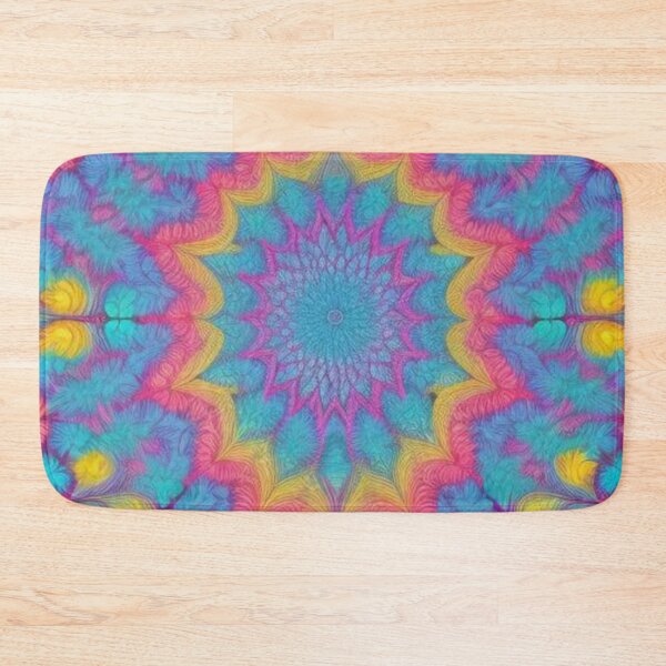 Item preview, pattern colorful mandala designed and sold by Only Good Vibes.