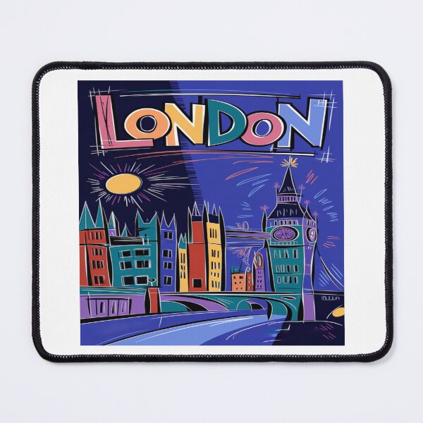 Item preview,  London England UK - "Experience the Timeless Charm of London" designed and sold by stickercuffs.