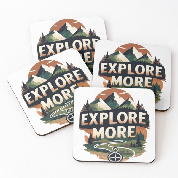 Item preview, Explore More - Adventure-Inspired Nature Design designed and sold by Rapica.