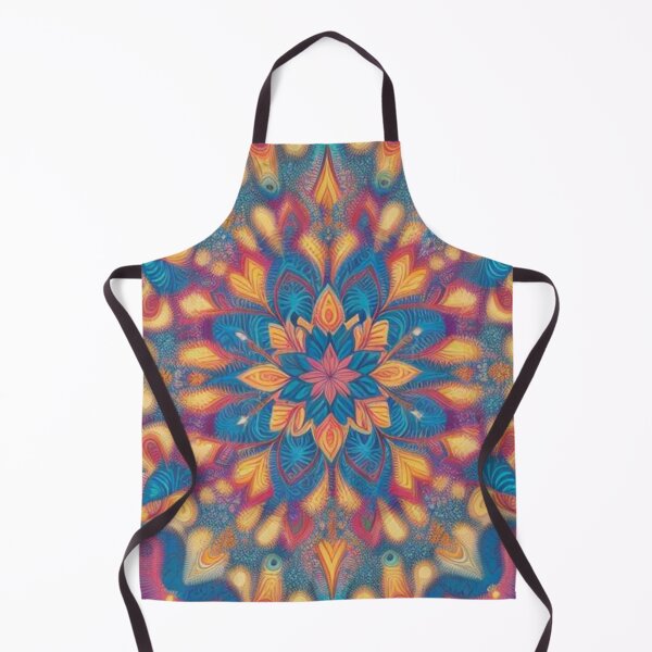 Item preview, pattern colorful mandala designed and sold by Only Good Vibes.