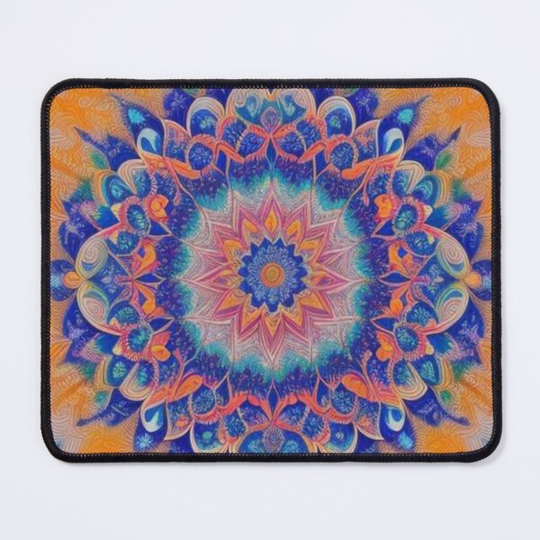 Item preview, pattern colorful mandala designed and sold by Only Good Vibes.