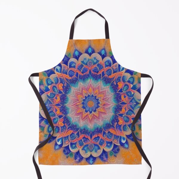 Item preview, pattern colorful mandala designed and sold by Only Good Vibes.