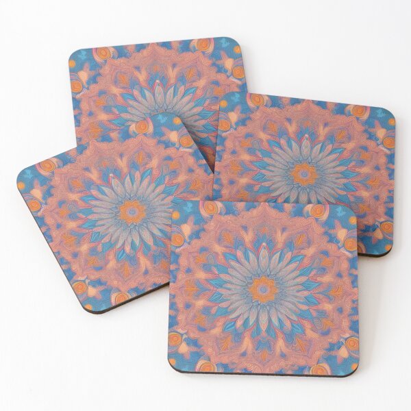 Item preview, pattern colorful mandala designed and sold by Only Good Vibes.