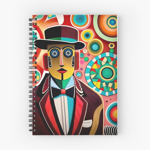 Aperçu de l'œuvre  Monde psychédélique, « Symphonie d'engrenages et de couleurs » créée et vendue par Racar4.