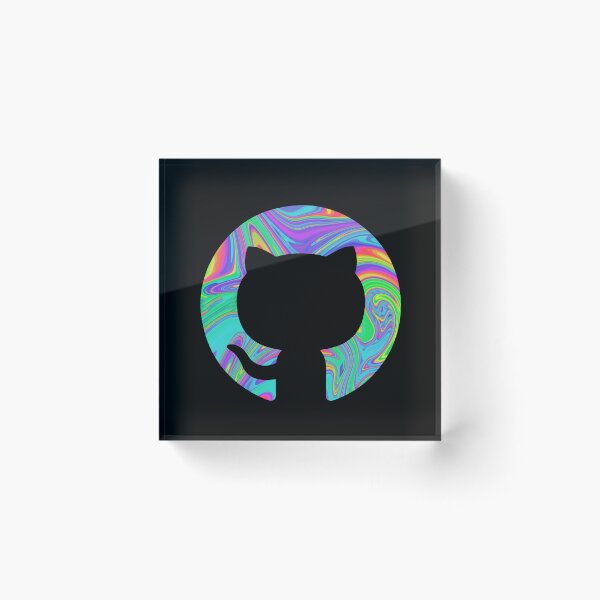 Item preview, GitHub Psychedelic designed and sold by Paint-n-Patts.