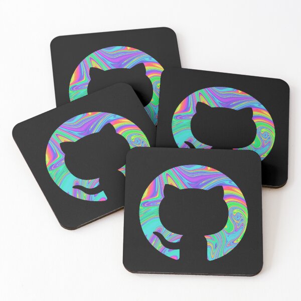 Item preview, GitHub Psychedelic designed and sold by Paint-n-Patts.