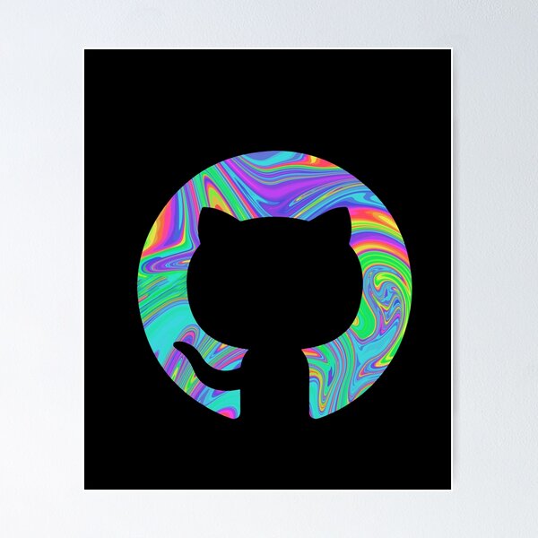 Item preview, GitHub Psychedelic designed and sold by Paint-n-Patts.