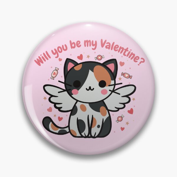 Item preview,  Will You Be My Valentine Cat Cute Gifts For Girl designed and sold by LenkaStark.