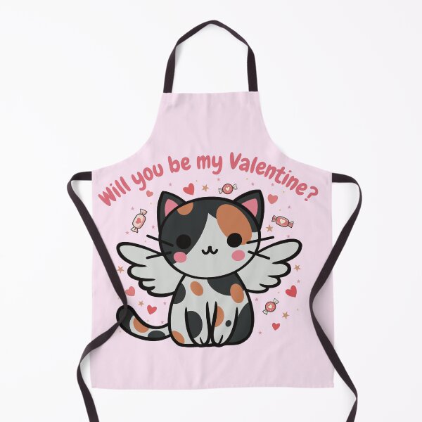 Item preview, Will You Be My Valentine Cat Cute Gifts For Girl designed and sold by LenkaStark.