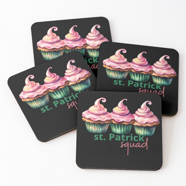 Item preview,  Cupcake St Patricks Day, Cupcake Lovers, Sweet Green Cupcake, Green Muffin, Kiss Me im Irish, St Patrick Squad designed and sold by KolorellaS.
