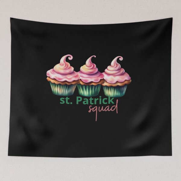 Item preview,  Cupcake St Patricks Day, Cupcake Lovers, Sweet Green Cupcake, Green Muffin, Kiss Me im Irish, St Patrick Squad designed and sold by KolorellaS.