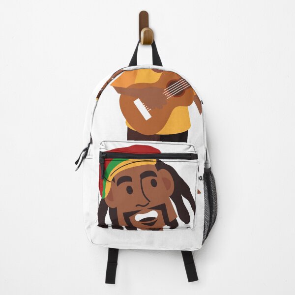 Item preview, Jamaica Reggae Singer Music Icon and Superstar Bob Marley Playing The Guitar Music is Life designed and sold by NadeenInspires.