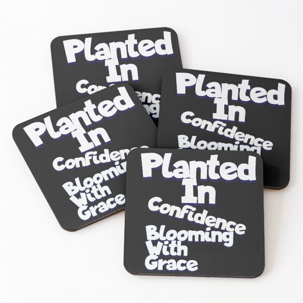 Item preview, Planted in confidence blooming with grace  designed and sold by ijbeautzzllc32.