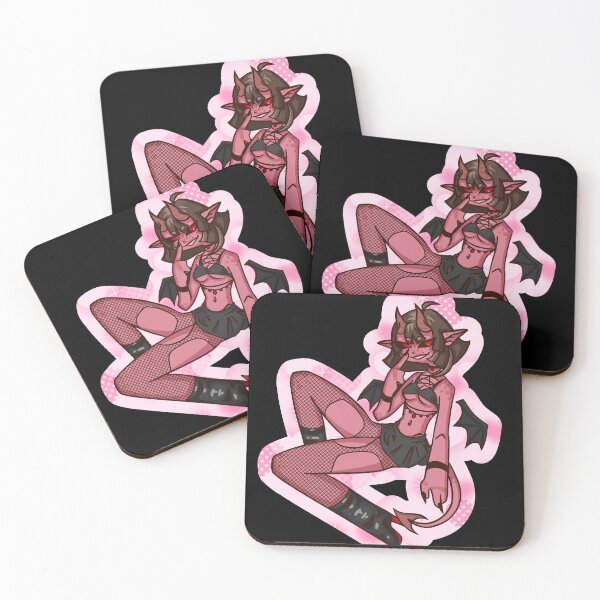 Item preview, Cute female demon succubus designed and sold by FurAndWhiskersStudio.
