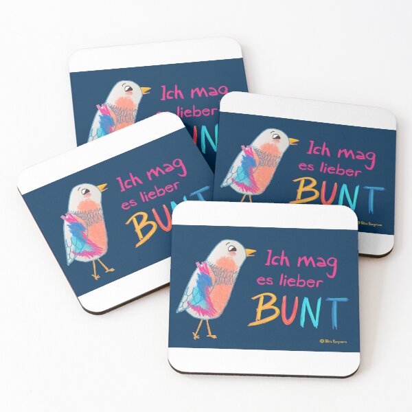 Item preview, I prefer it COLORFUL - dark blue designed and sold by Bergmann-Illu.