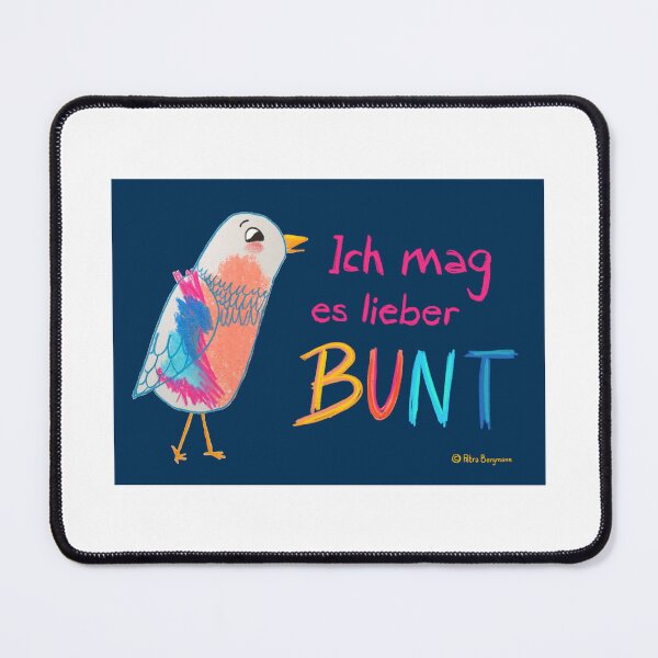 Item preview, I prefer it COLORFUL - dark blue designed and sold by Bergmann-Illu.
