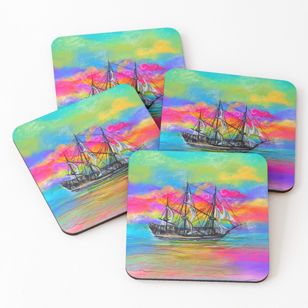 Item preview, Coasters (Set of 4) designed and sold by sophierobbart.