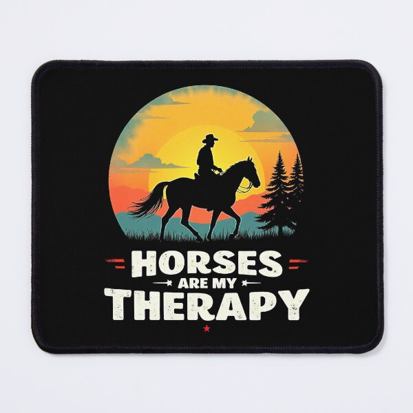 Item preview, Horses Are My Therapy designed and sold by YatoMino.
