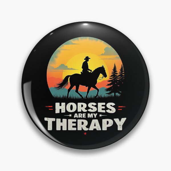 Item preview, Horses Are My Therapy designed and sold by YatoMino.