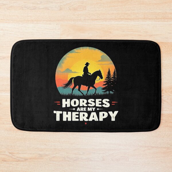 Item preview, Horses Are My Therapy designed and sold by YatoMino.