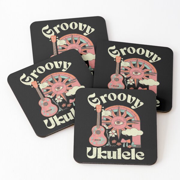 Item preview, Groovy Ukulele designed and sold by UkeverseGifts.