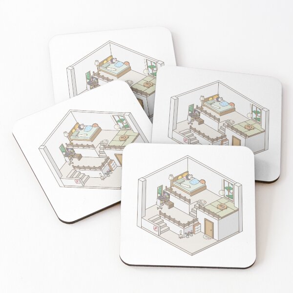 Item preview, Couple Home Duplex designed and sold by BobaArtist.