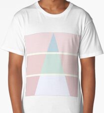 Pastel Triangle Long T-Shirt