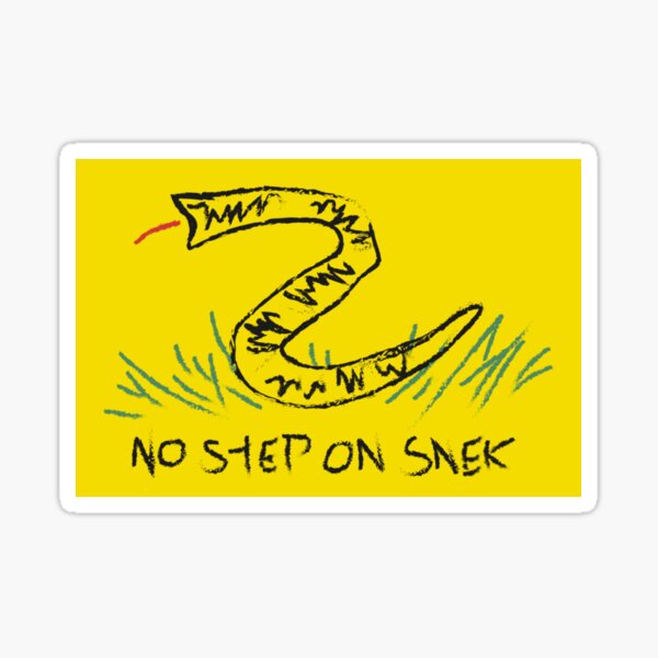 Item preview, No Step On Snek designed and sold by Paint-n-Patts.