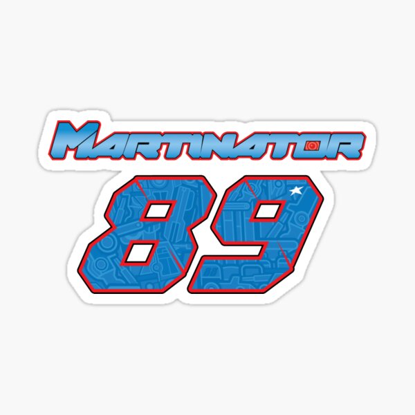 Vista previa del artículo con la obra «Jorge Martín 89 Martinator», diseñado y vendido por gift789.