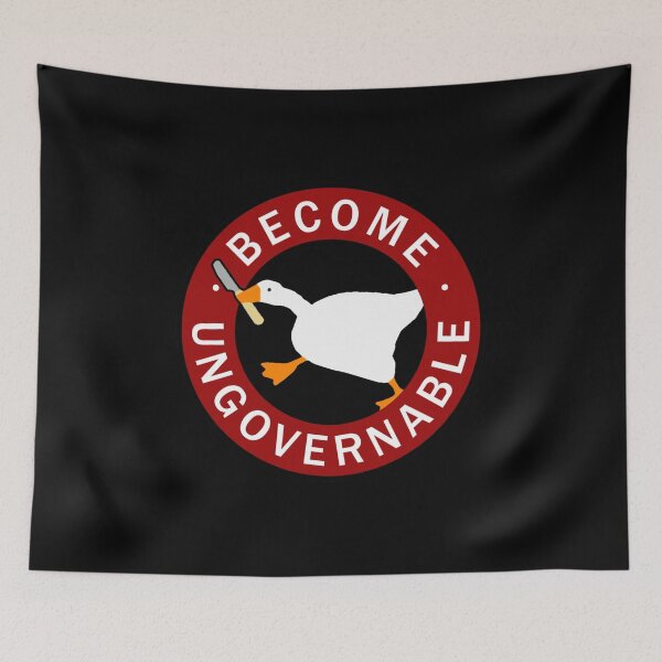 Item preview, Become Ungovernable Goose designed and sold by Paint-n-Patts.