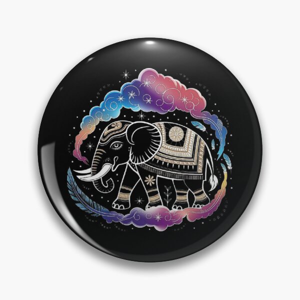 Item preview, Boho Elephant Design with Mystical Cloud Art designed and sold by love3617.