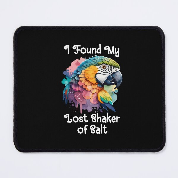 Item preview, Found My Lost Shaker Salt Fun Parrot Head Art designed and sold by Dressed For Duty.