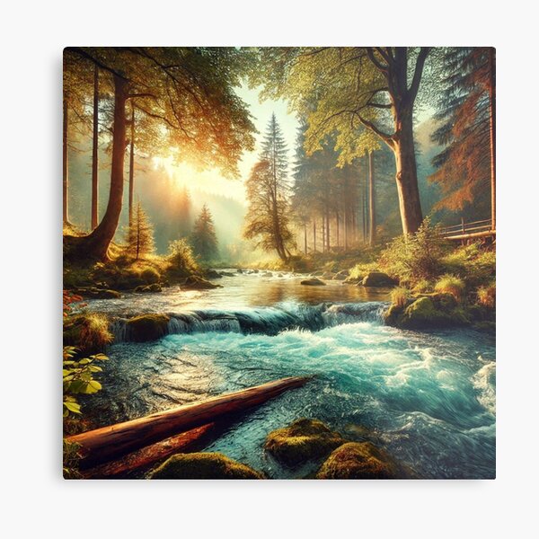 Item preview, Water stream in beautiful nature landscape v3 designed and sold by TheZyUzone.