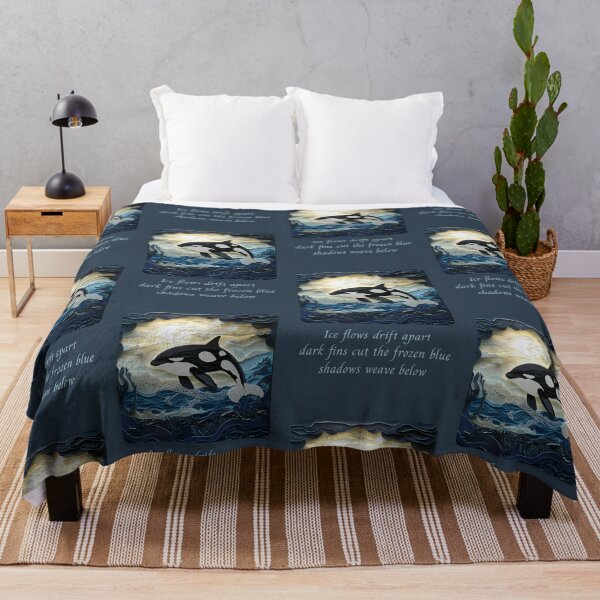 Item preview, Orca whale haiku designed and sold by mi-kam.