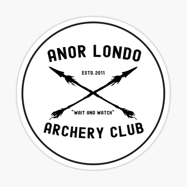 Item preview, ANOR LONDO - ARCHERY CLUB designed and sold by Paint-n-Patts.