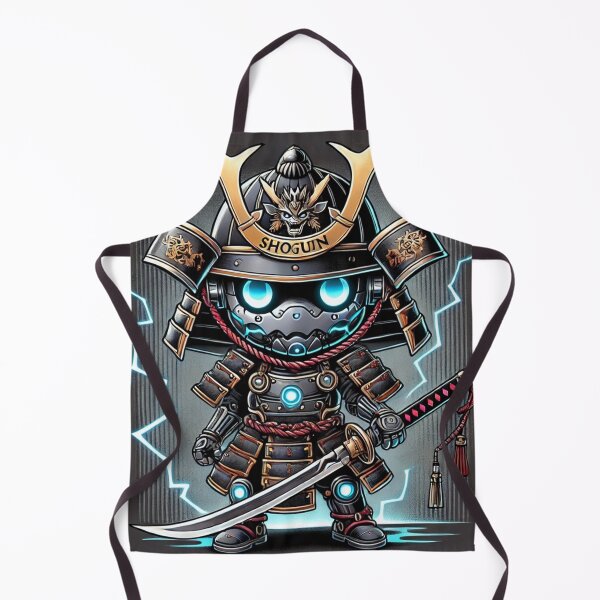 Item preview, Cyber Shogun Rockbot – The Ultimate Warrior of Power and Rebellion - Model 1 designed and sold by NeonBot_Shop.