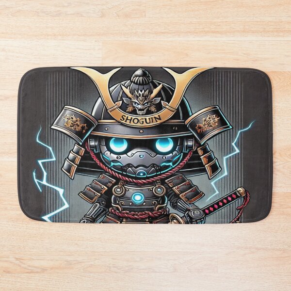 Item preview, Cyber Shogun Rockbot – The Ultimate Warrior of Power and Rebellion - Model 1 designed and sold by NeonBot_Shop.