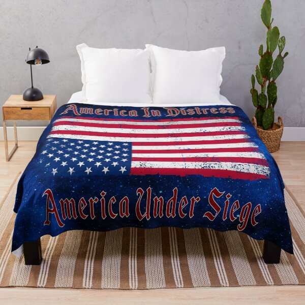 Item preview, America in Distress Upside Down Flag designed and sold by MysticOzzy.