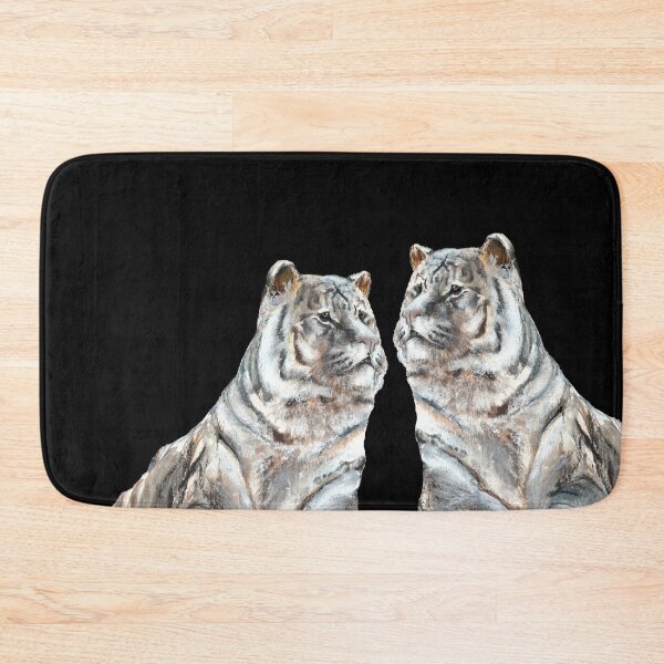 Item preview, White Tiger painting designed and sold by belettelepink.
