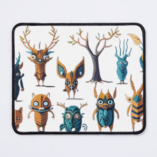 Item preview, Digital Forest Creatures - Animated Nature-Inspired Design designed and sold by Rapica.
