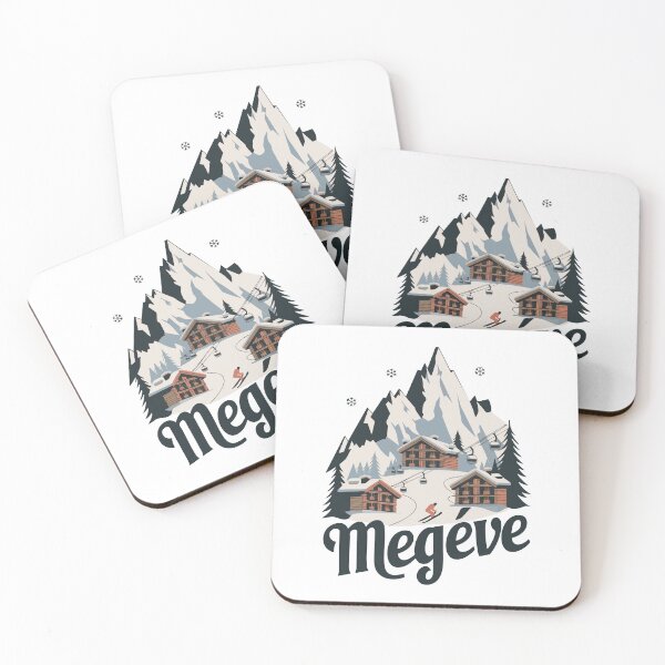 Item preview, Megeve Ski - Retro Vintage T-shirt Design designed and sold by skiprender.
